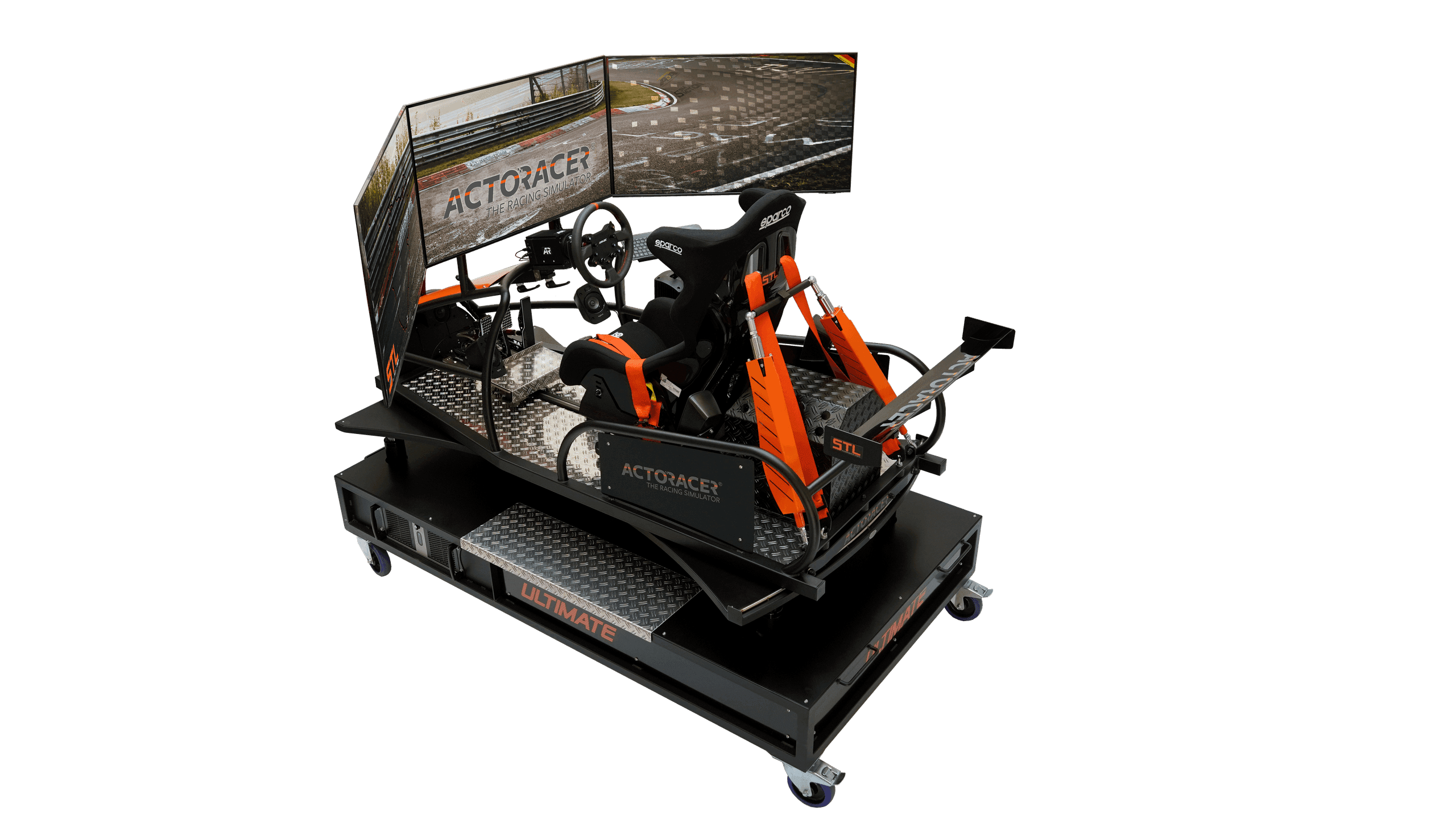 Actoracer Ultimate Rennsimulator von oben